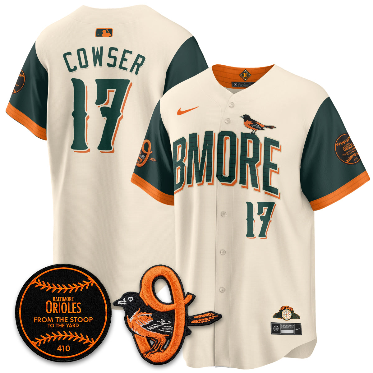 Baltimore Orioles 2026 City Connect Vapor Premier Limited Jersey - Stitched-Cuztomshoes