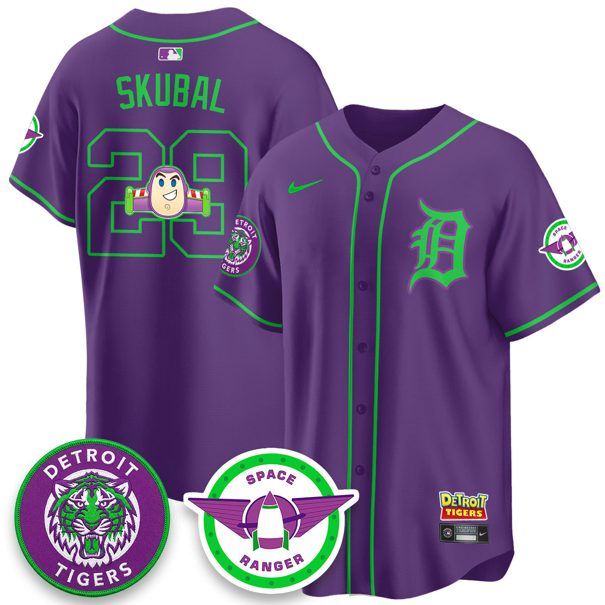 Detroit Tigers 2026 Space Ranger Edition Vapor Limited Jersey - Stitched