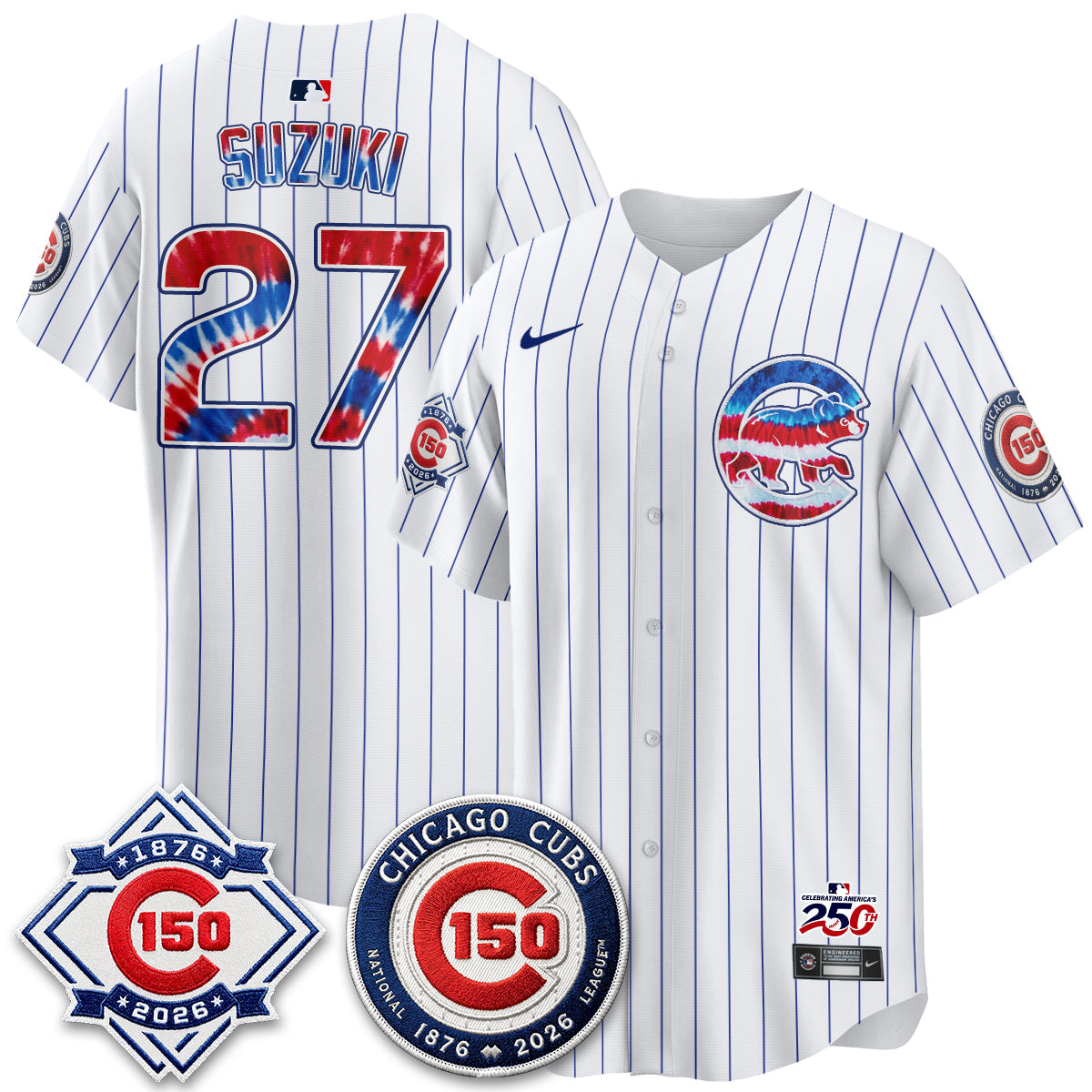 Chicago Cubs 2026 Americana Vapor Limited Jersey - Stitched