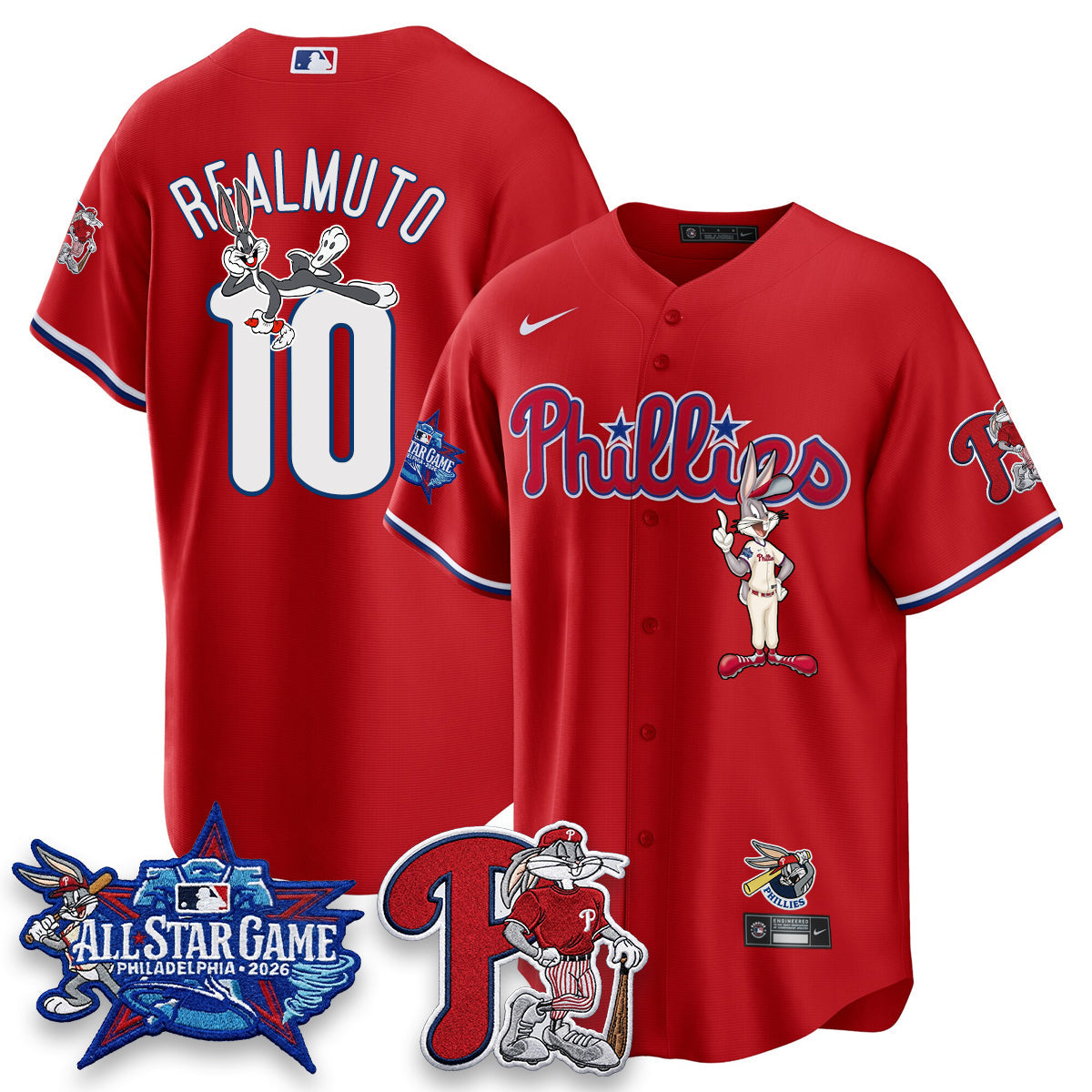 Philadelphia Phillies x Bunny Vapor Premier Limited Jersey - Stitched