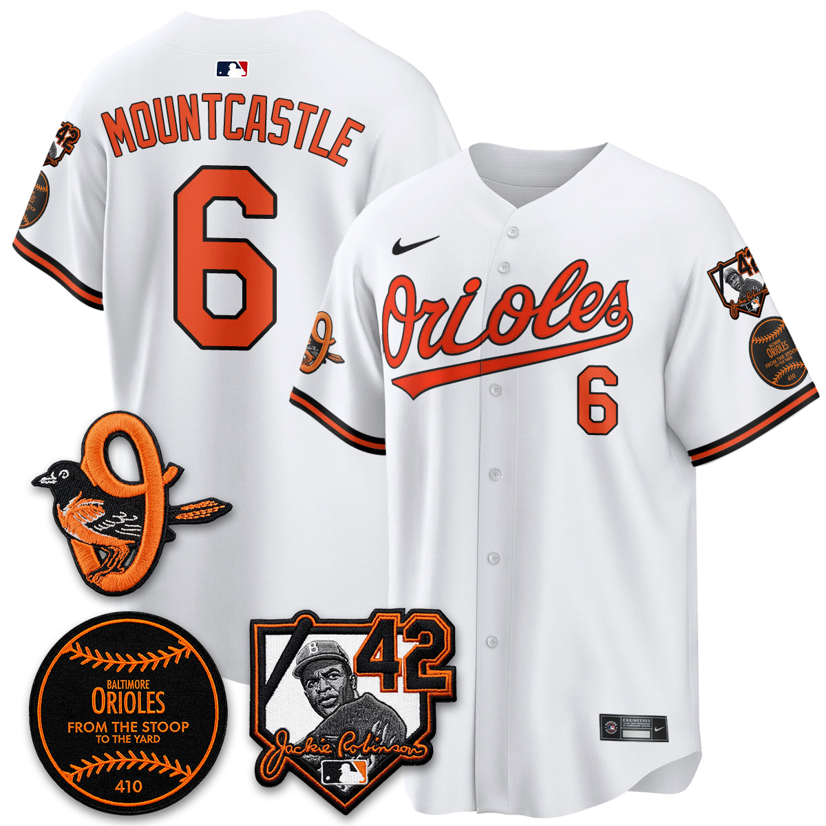 Baltimore Orioles 2026 Jackie Robinson Day Vapor Limited Jersey - Stitched-Cuztomshoes