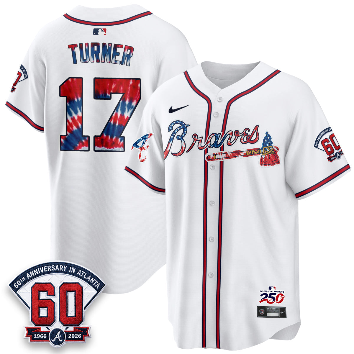 Atlanta Braves Americana 2026 Vapor Limited Jersey - Stitched