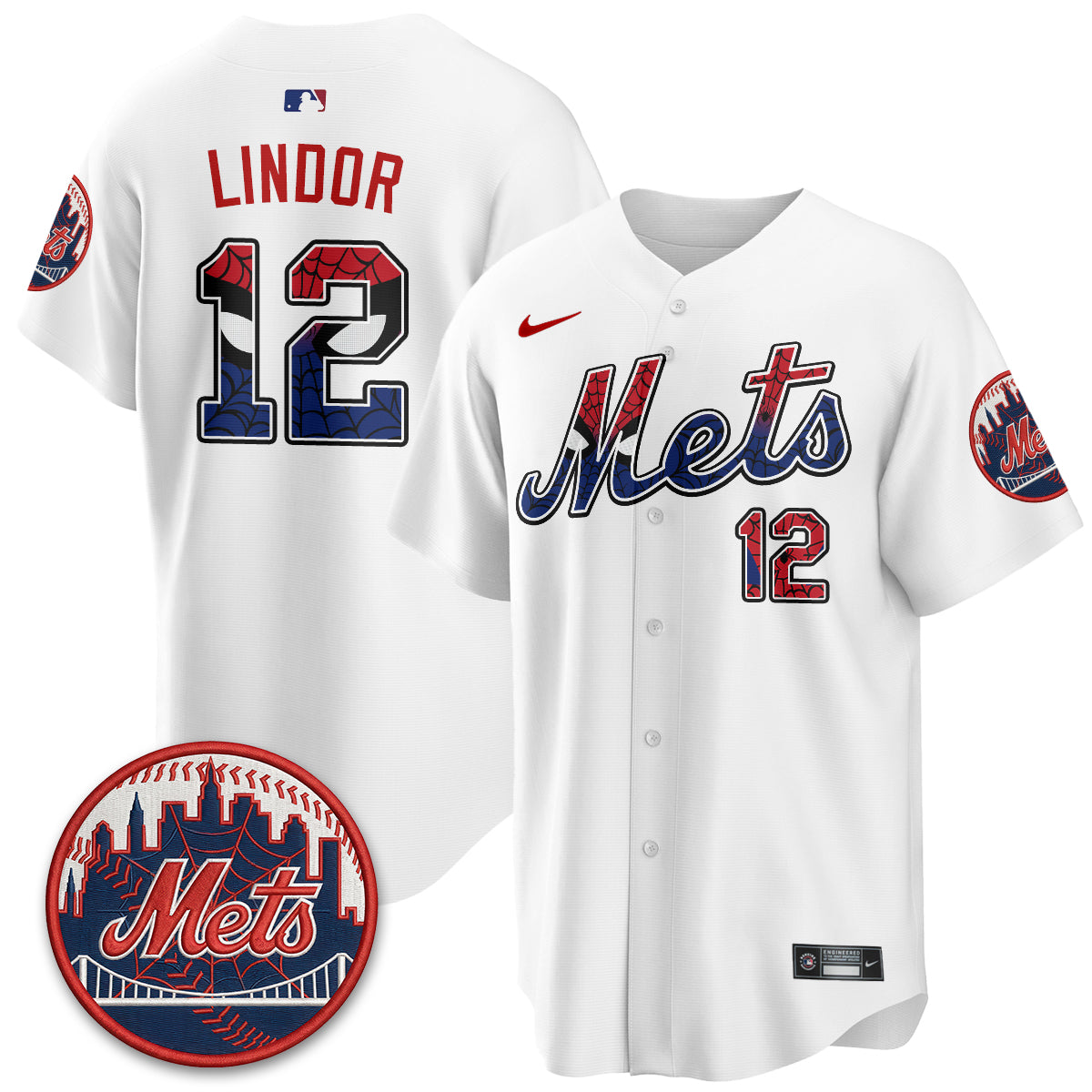 New York Mets x Web-Head Vapor Premier Limited Jersey - Stitched V2