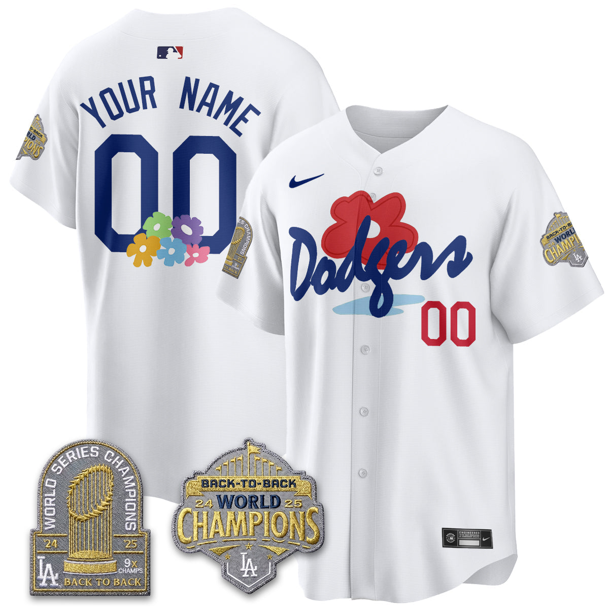 Los Angeles Dodgers Gallery Foundation Vapor Limited Custom Jersey - Stitched