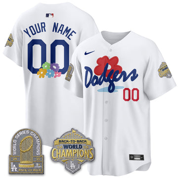 Los Angeles Dodgers Gallery Foundation Vapor Limited Custom Jersey - Stitched