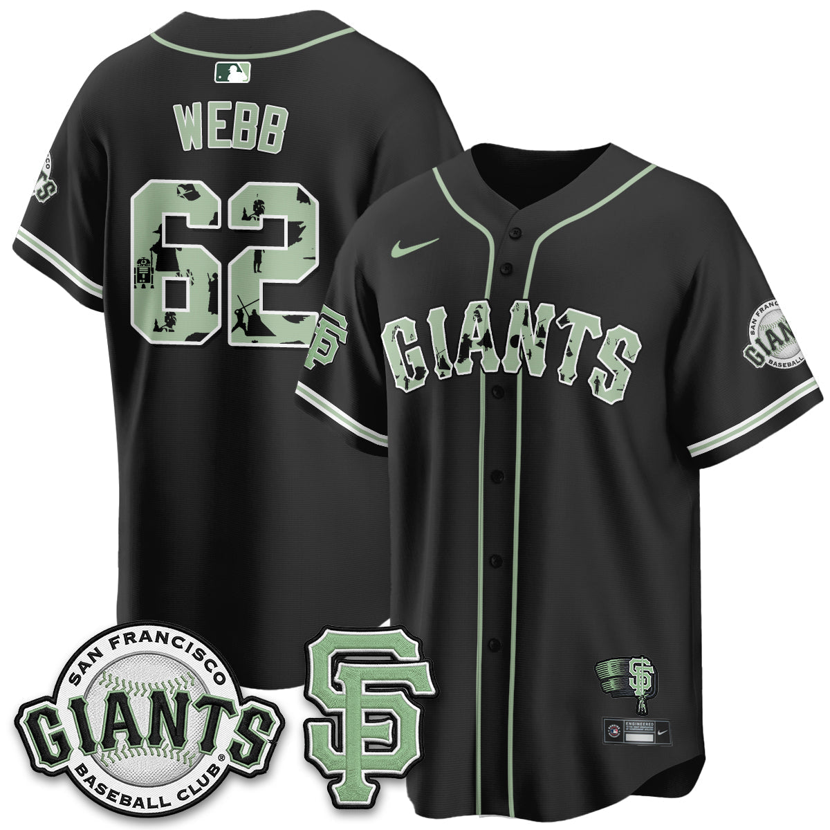 San Francisco Giants 2026 SW Vapor Limited Jersey - Stitched