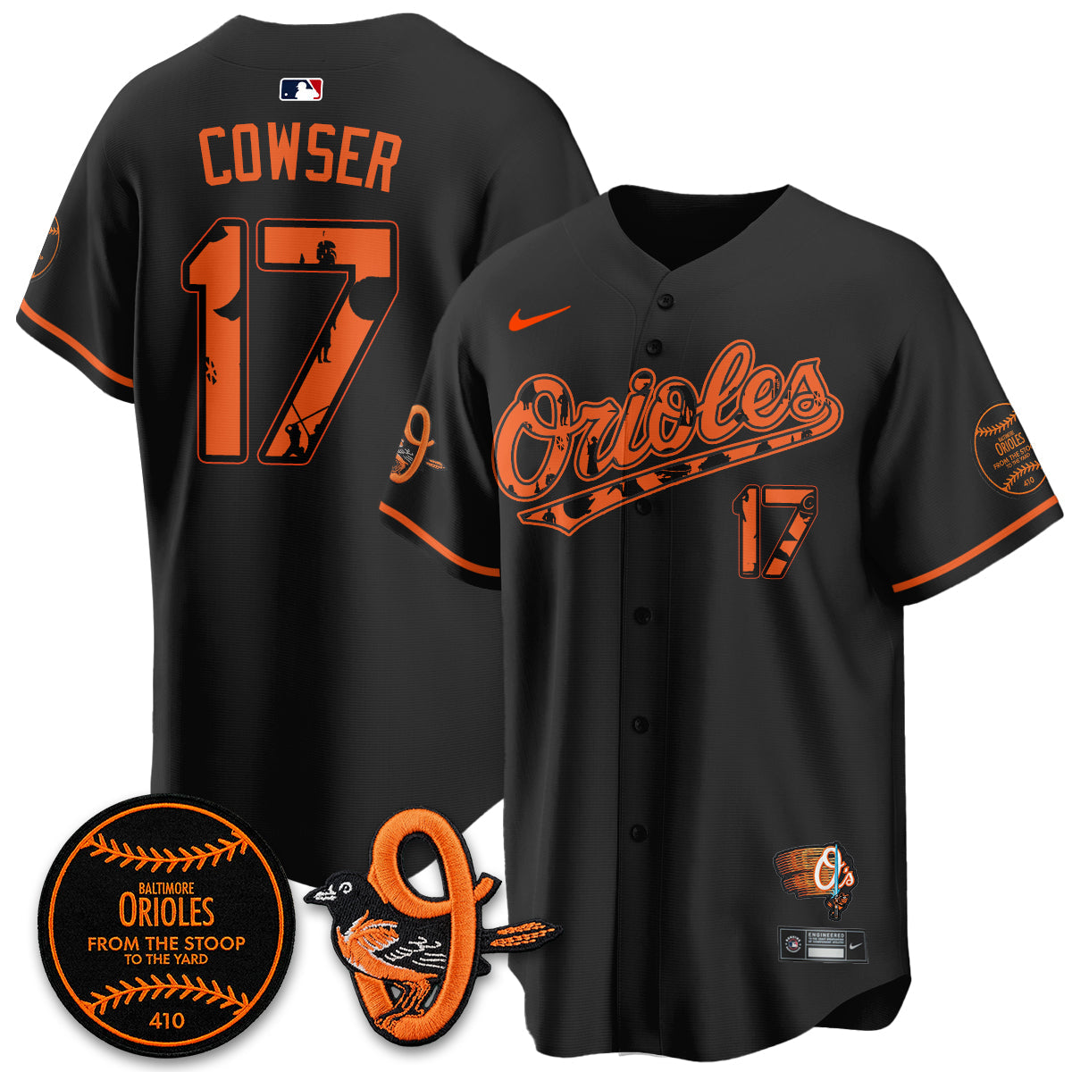 Baltimore Orioles x SW Vapor Premier Limited Jersey - Stitched