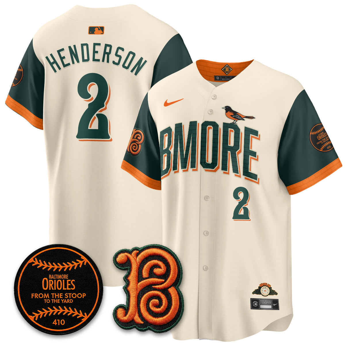 Baltimore Orioles 2026 City Connect Vapor Premier Limited Jersey - Stitched-Cuztomshoes