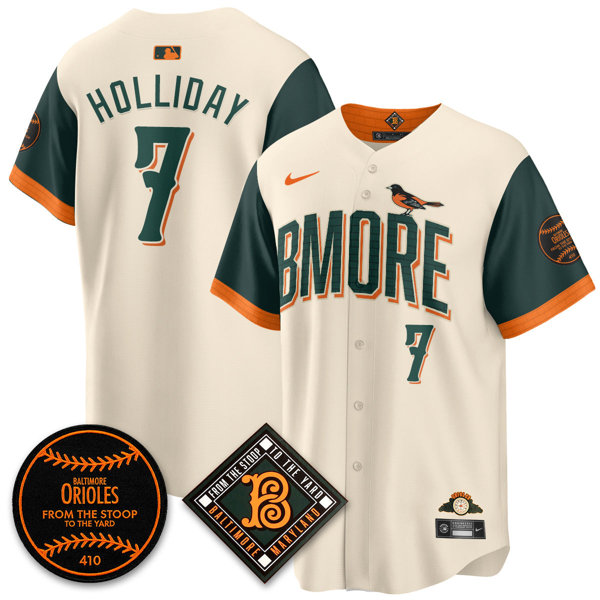Baltimore Orioles 2026 City Connect Vapor Jersey - Stitched