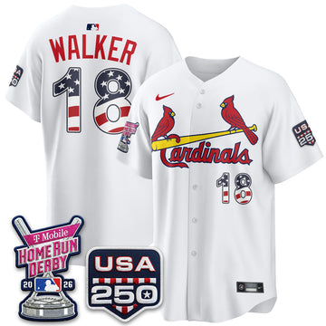 St. Louis Cardinals 2026 Home Run Derby Champion Jersey - Stitched