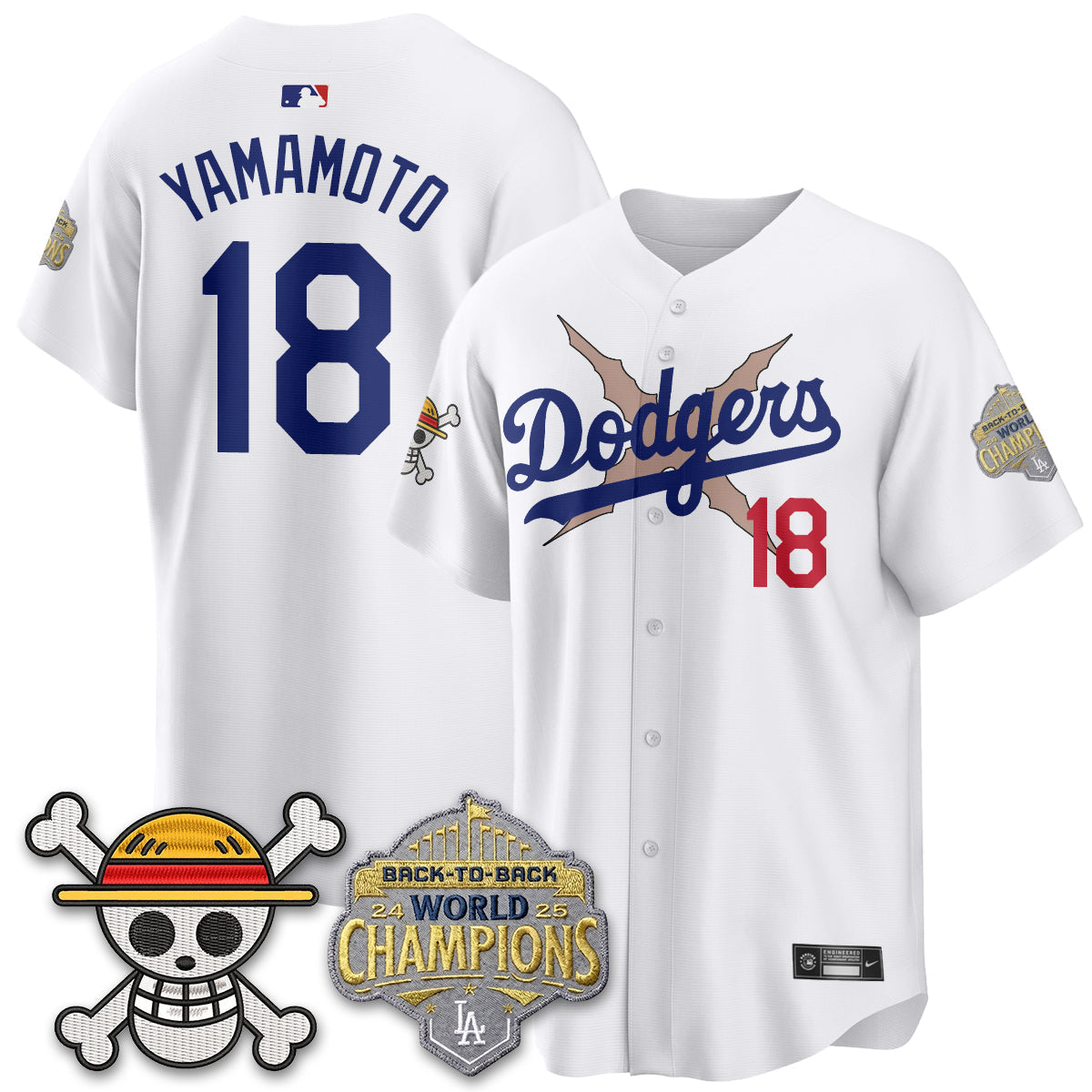 Los Angeles Dodgers x OP Vapor Jersey -Stitched V2-Cuztomshoes
