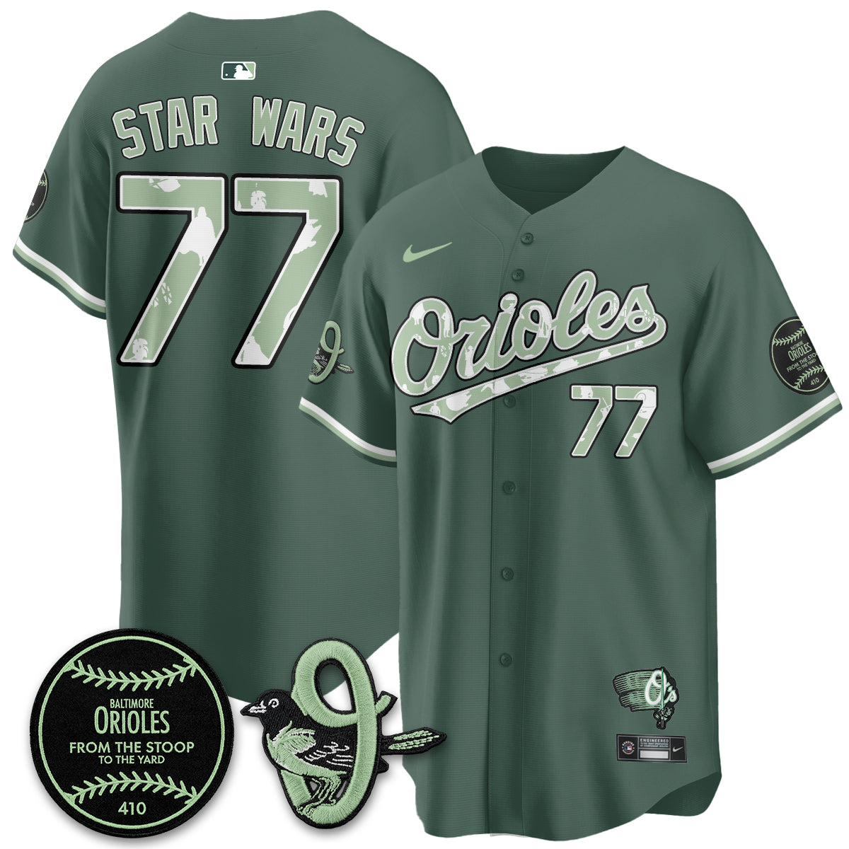 Baltimore Orioles x SW Vapor Premier Limited Jersey - Stitched