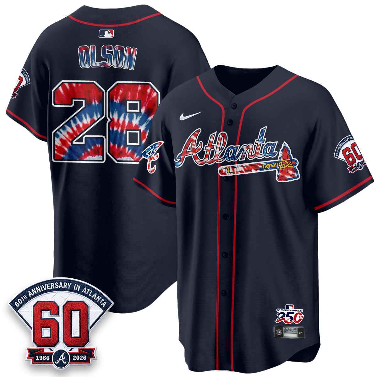 Atlanta Braves Americana 2026 Vapor Limited Jersey - Stitched