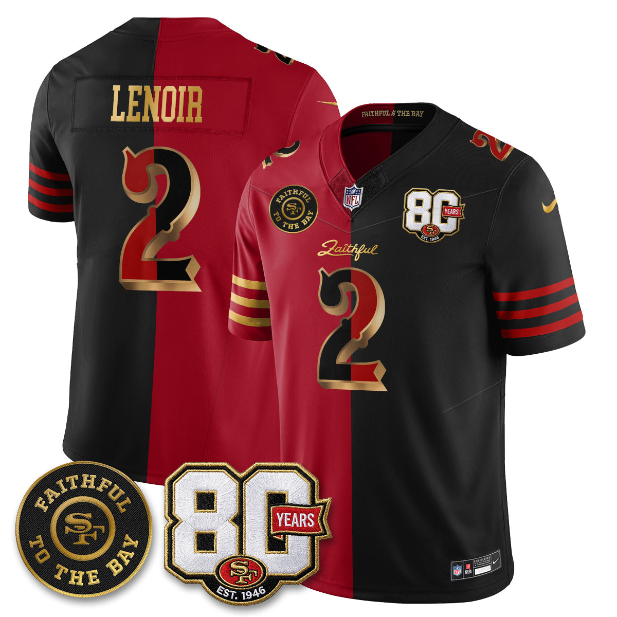 San Francisco Giants “Rivalries” Vapor Limited Jersey - Faithful To The Bay Patch - Stitched
