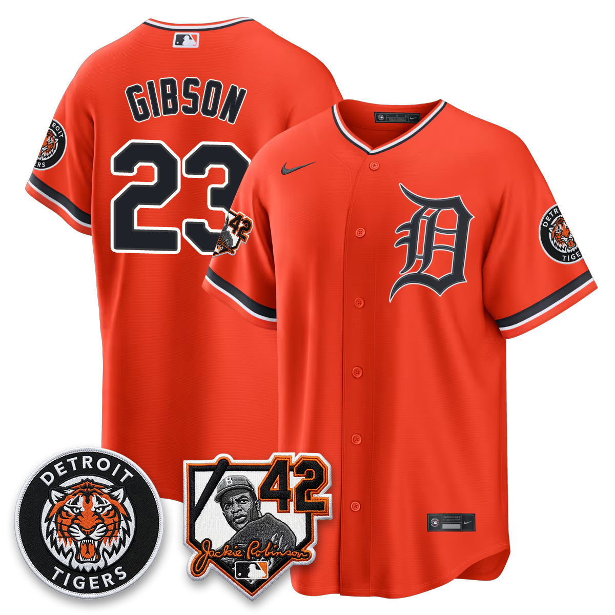 Detroit Tigers 2026 Jackie Robinson Day Vapor Limited Jersey - Stitched