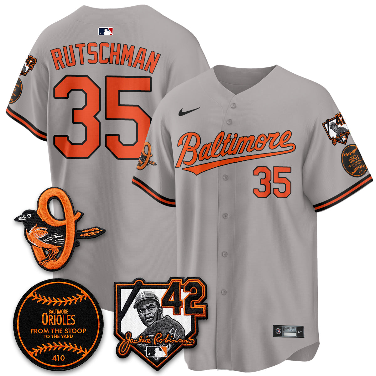 Baltimore Orioles 2026 Jackie Robinson Day Vapor Limited Jersey - Stitched-Cuztomshoes