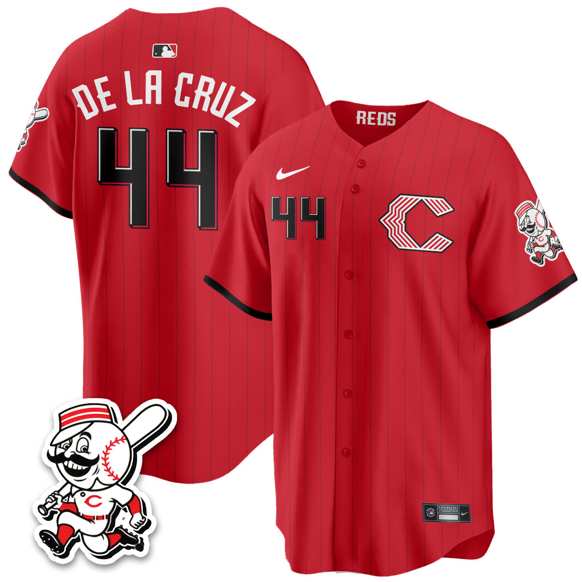 Cincinnati Reds 2026 City Connect Limited Vapor Jersey - Stitched