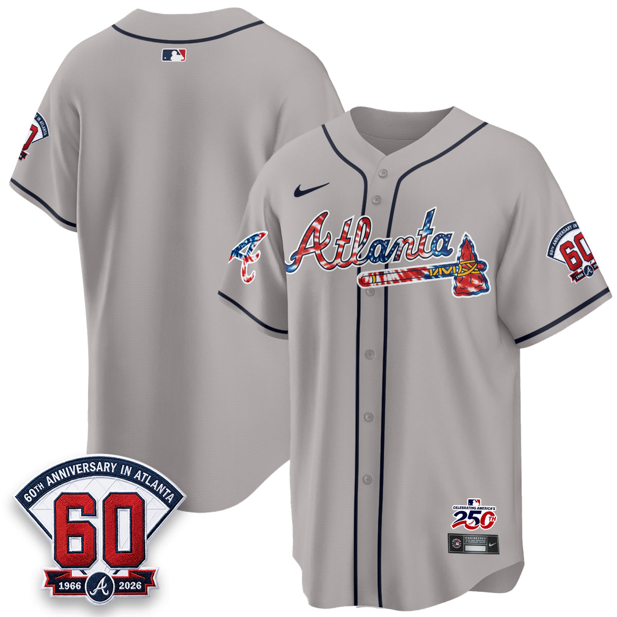 Atlanta Braves Americana 2026 Vapor Limited Jersey - Stitched