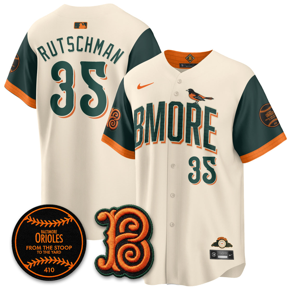 Baltimore Orioles 2026 City Connect Vapor Premier Limited Jersey - Stitched-Cuztomshoes