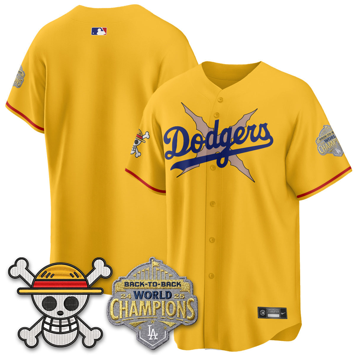 Los Angeles Dodgers x OP Vapor Jersey -Stitched V2-Cuztomshoes