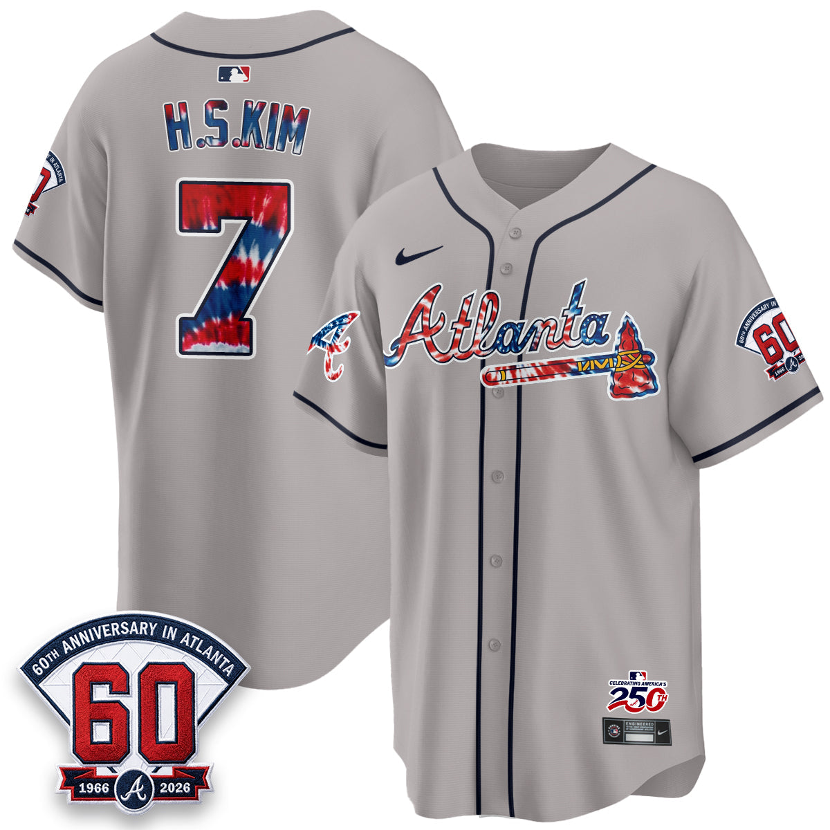 Atlanta Braves Americana 2026 Vapor Limited Jersey - Stitched
