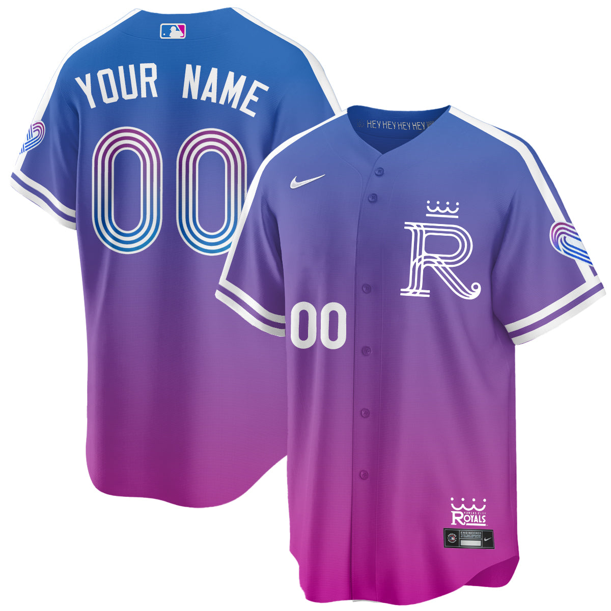Kansas City Royals 2026 New City Connect Vapor Limited Custom Jersey - Stitched-Cuztomshoes