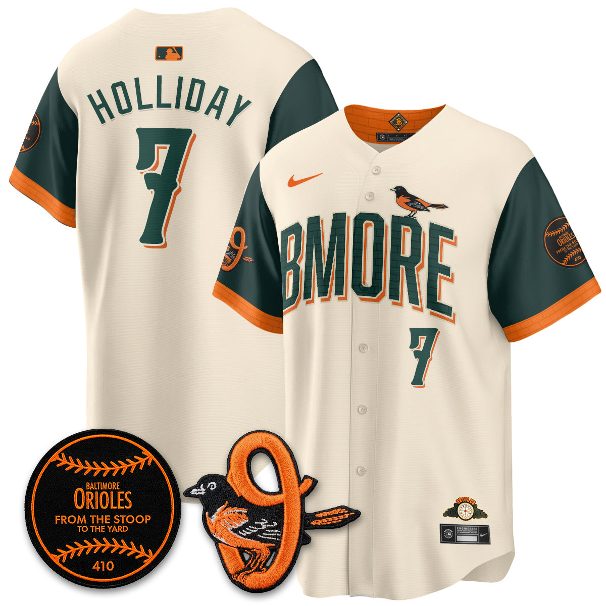 Baltimore Orioles 2026 City Connect Vapor Premier Limited Jersey - Stitched-Cuztomshoes