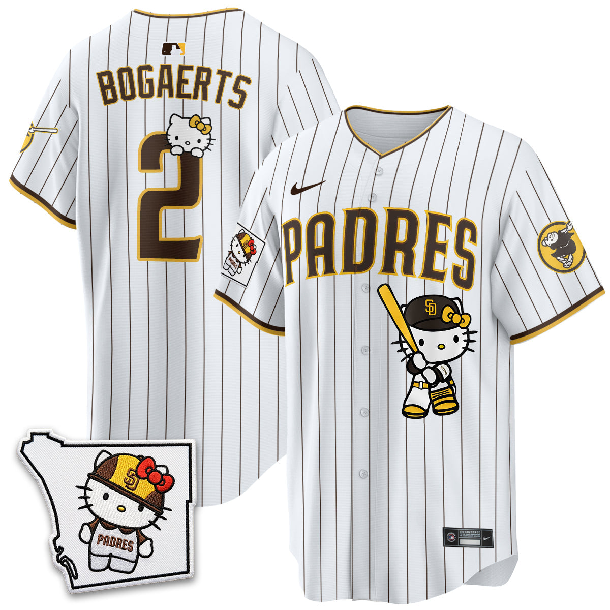 San Diego Padres x Meow KT Vapor Limited Jersey - Stitched V2