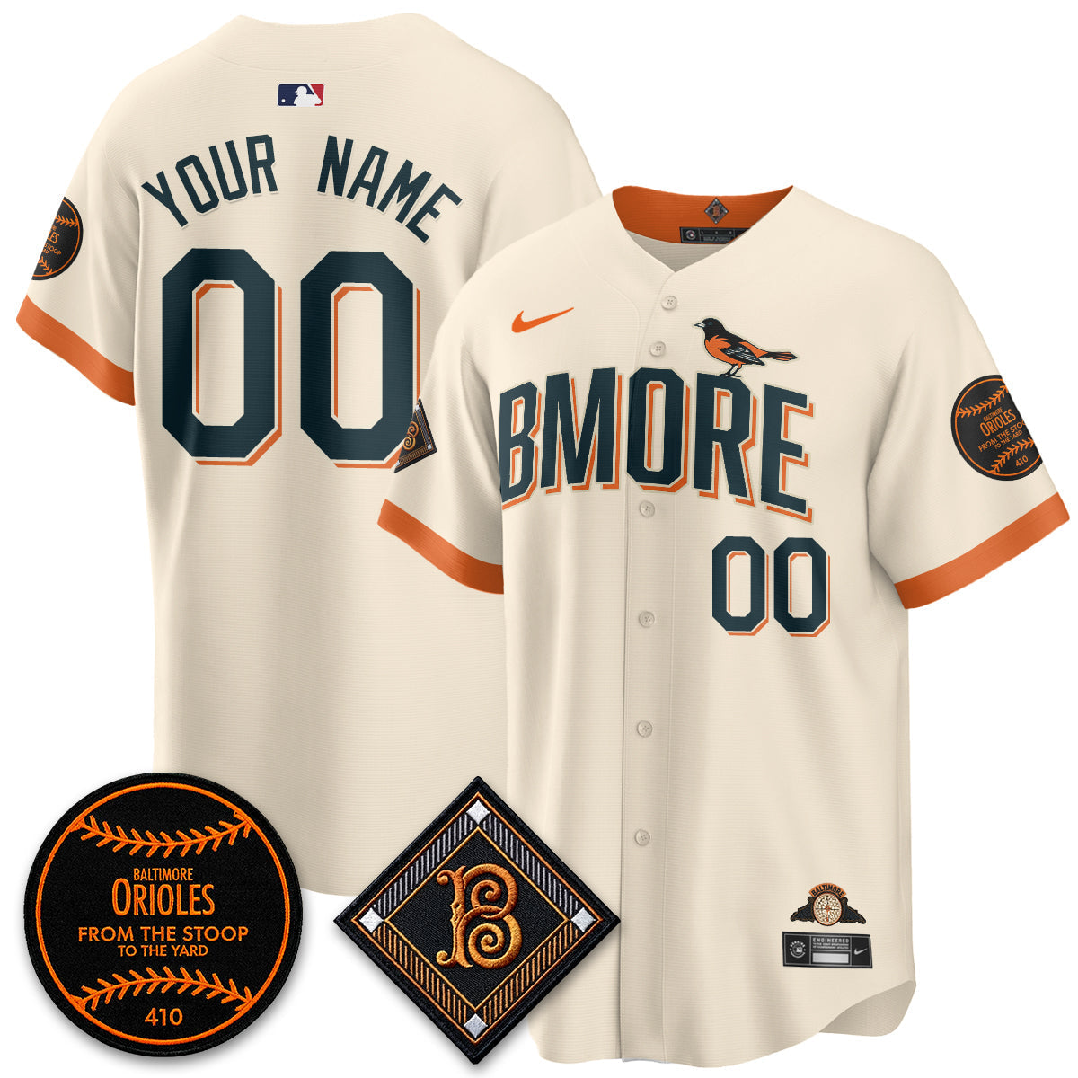 Baltimore Orioles 2026 Vapor Premier Limited Custom Jersey - Stitched