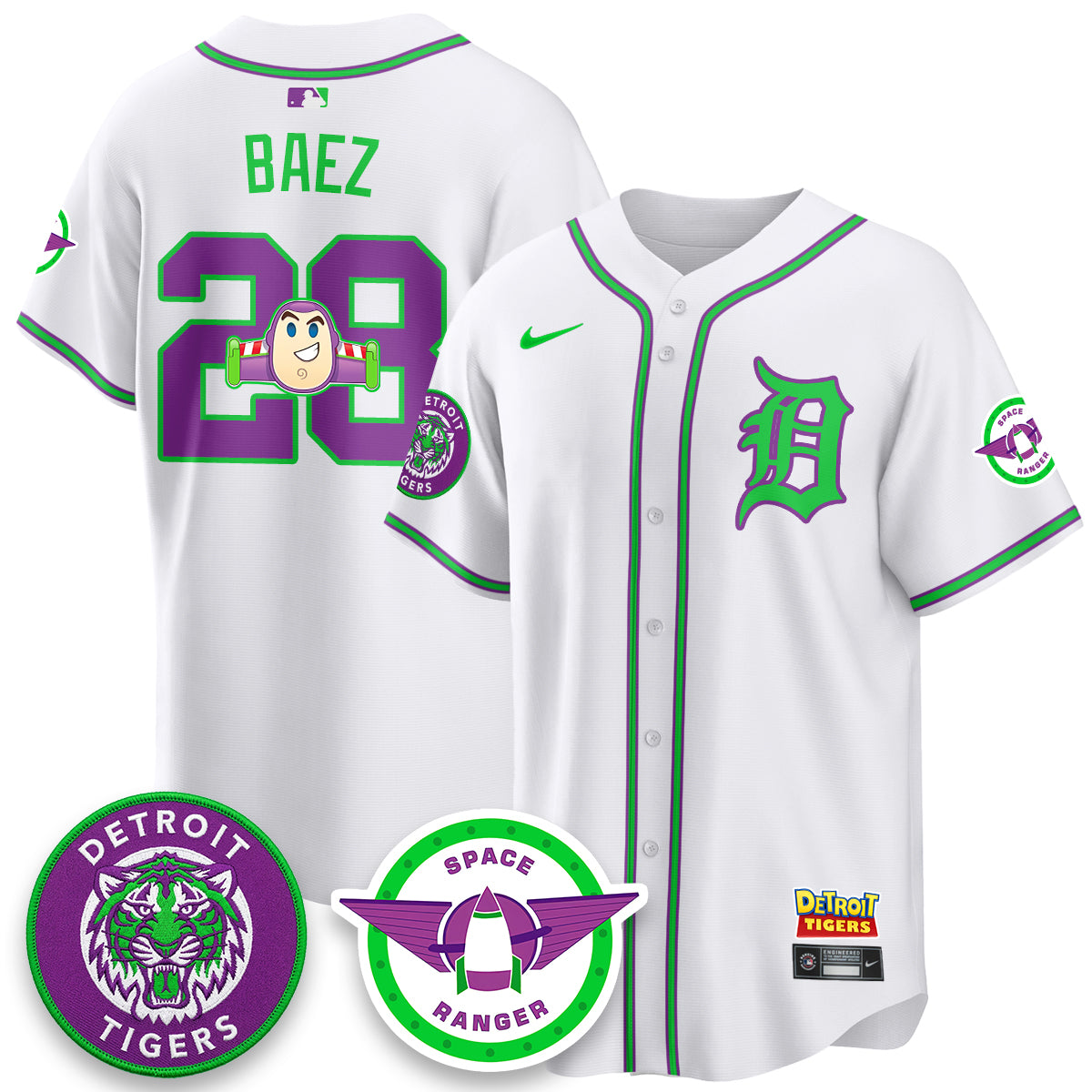 Detroit Tigers 2026 Space Ranger Edition Vapor Limited Jersey - Stitched