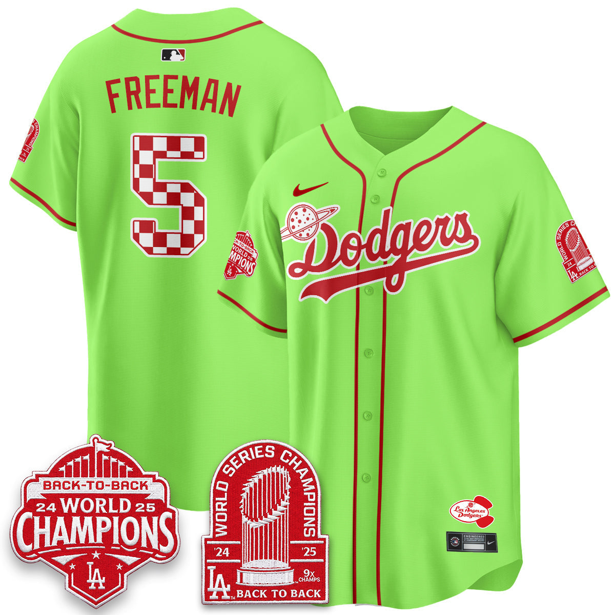 Los Angeles Dodgers 2026 Pizza Planet Vapor Limited Jersey - Stitched-Cuztomshoes