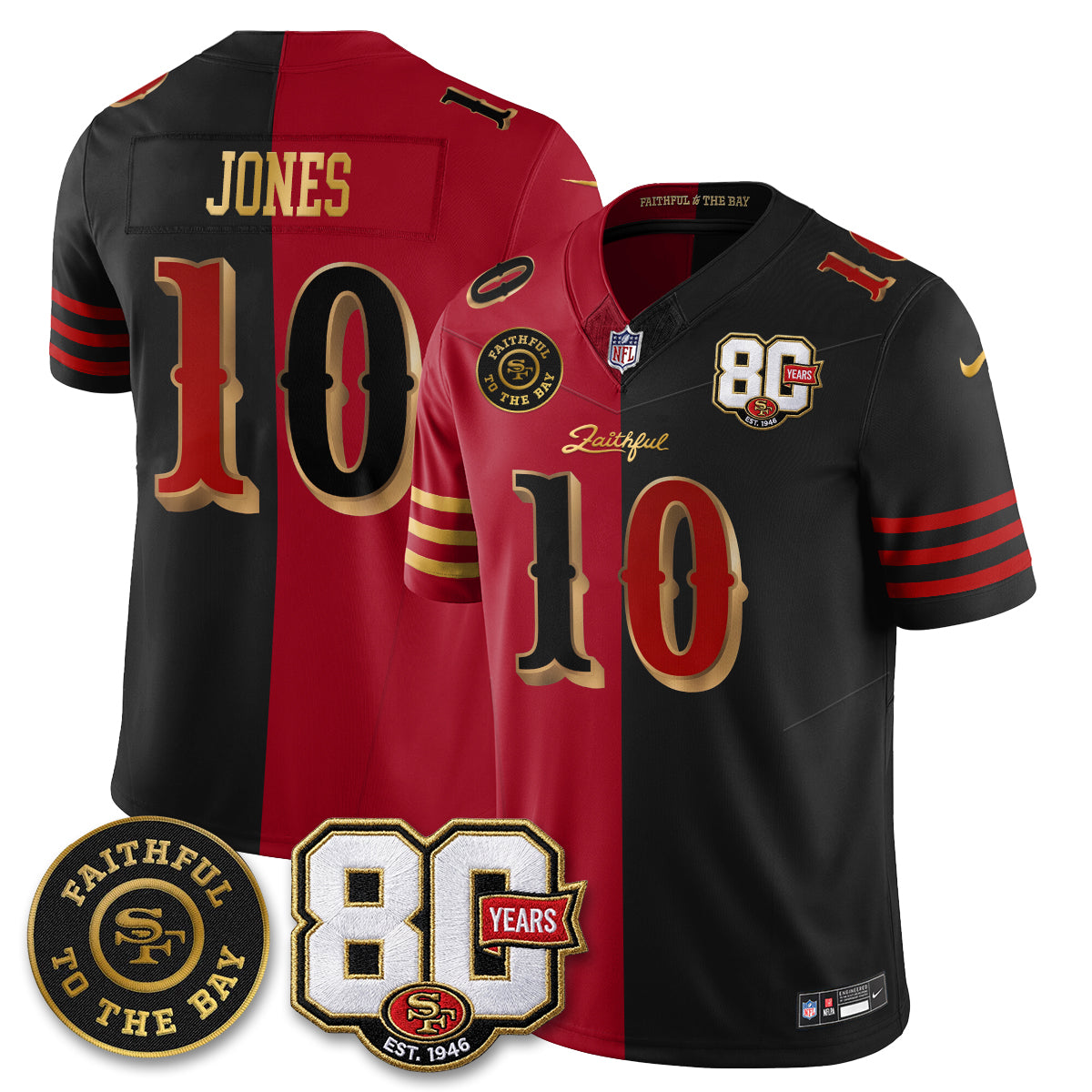 San Francisco Giants “Rivalries” Vapor Limited Jersey - Faithful To The Bay Patch - Stitched