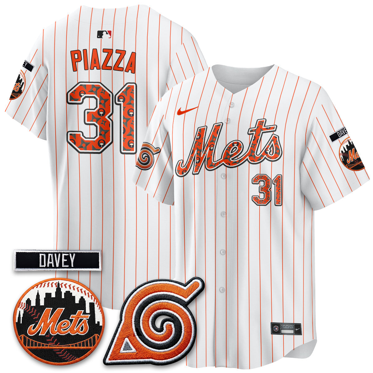 New York Mets x Naruto Nights 2026 Vapor Limited Jersey - Stitched V2