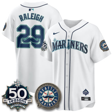 Seattle Mariners Happy Father's Day Vapor Jersey - Stitched