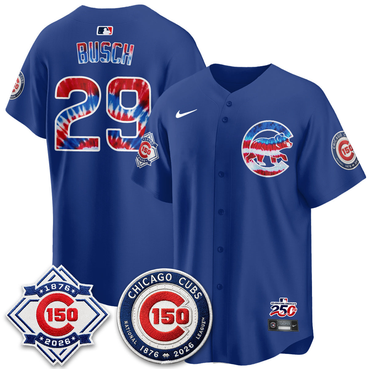 Chicago Cubs 2026 Americana Vapor Limited Jersey - Stitched