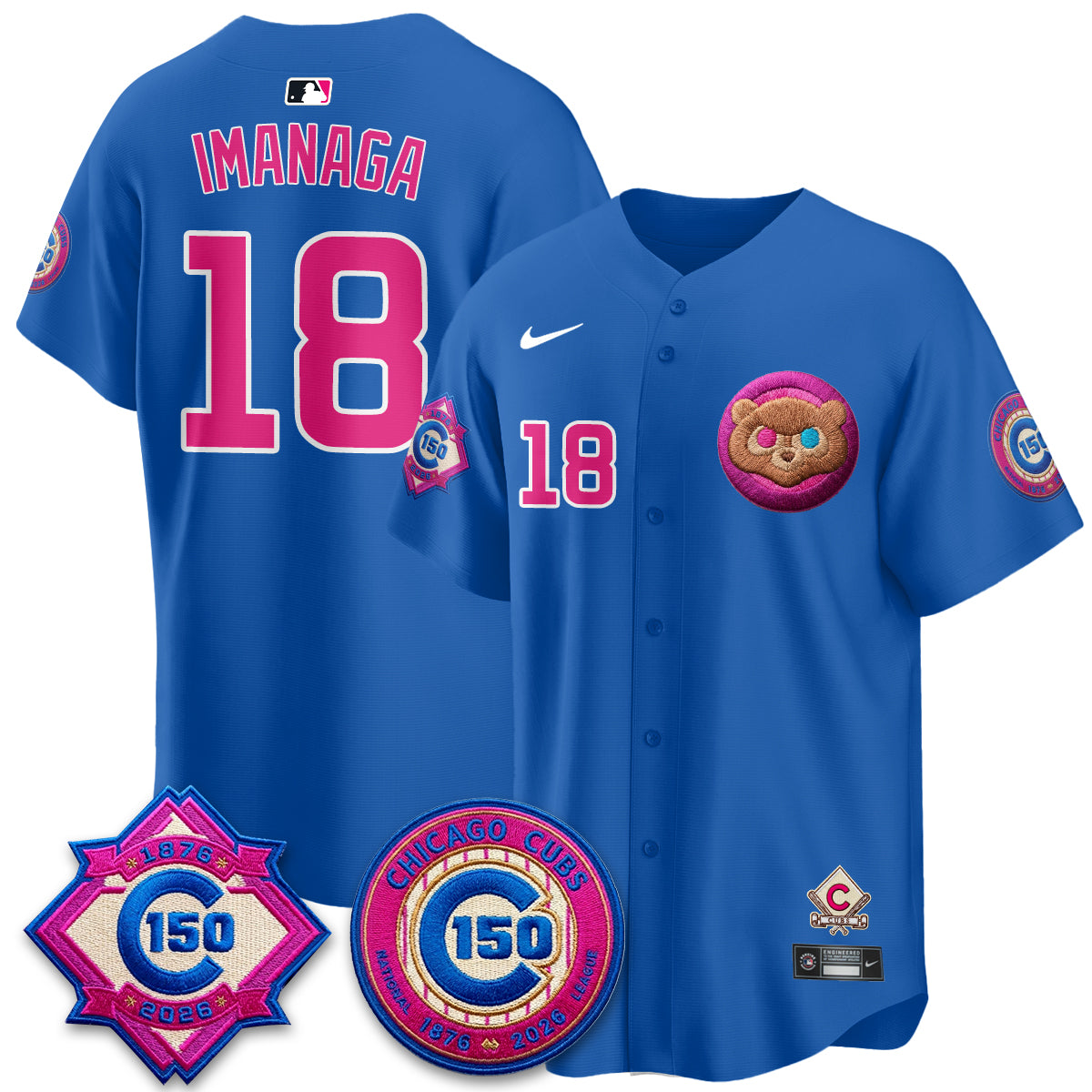 Chicago Cubs x "Graduation" Vapor Limited Jersey - Stitched