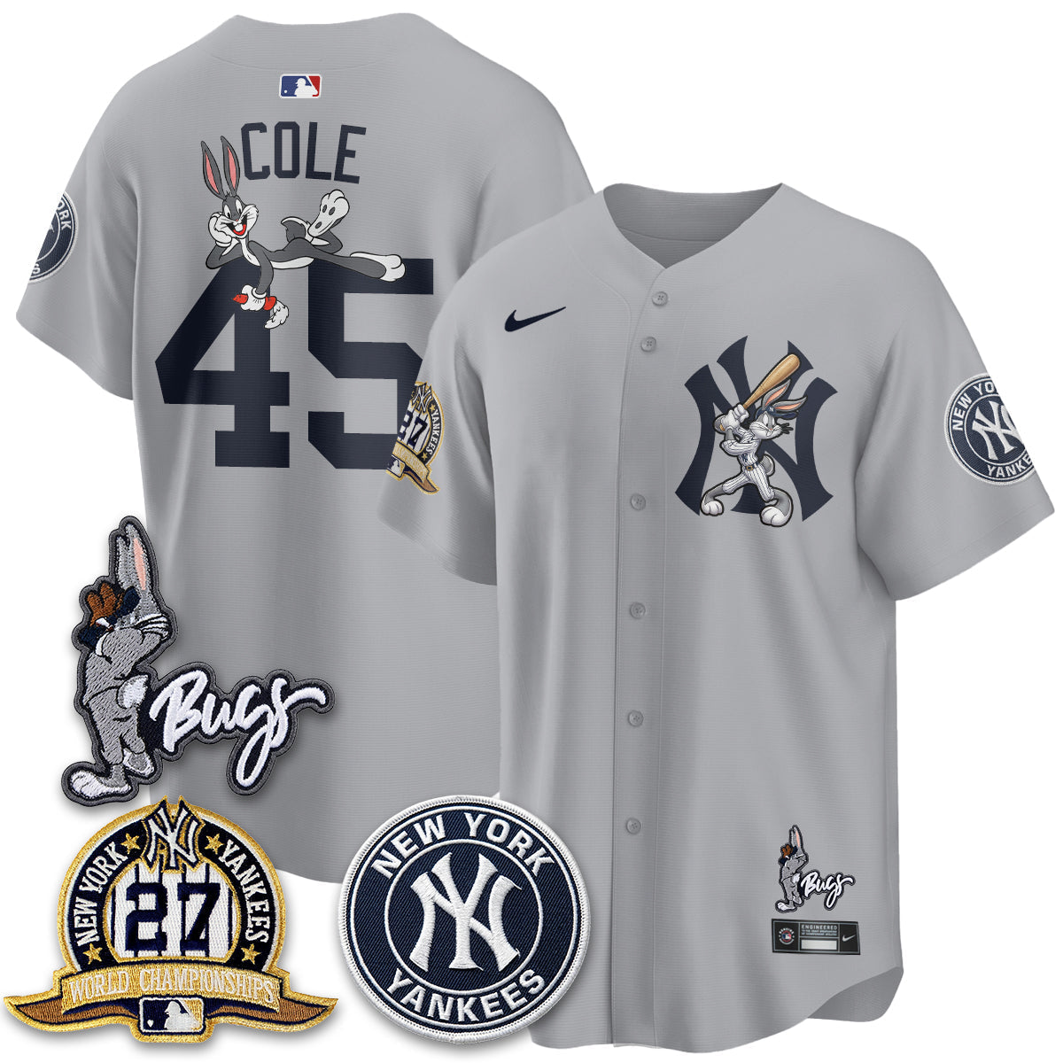 New York Yankees Bunny Vapor Limited Jersey - Stitched
