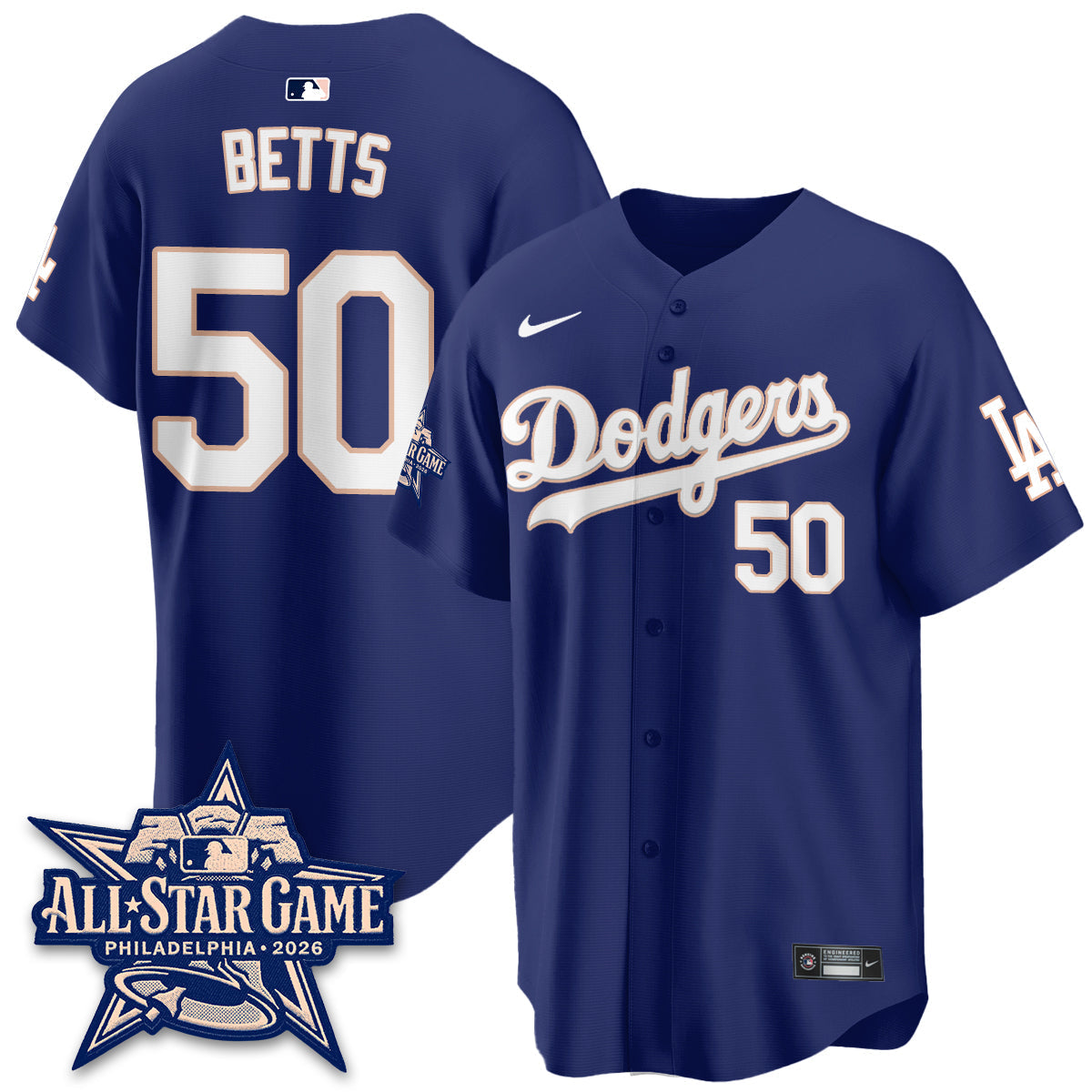 Los Angeles Dodgers All Star Game 2026 Vapor Jersey - Stitched-Cuztomshoes