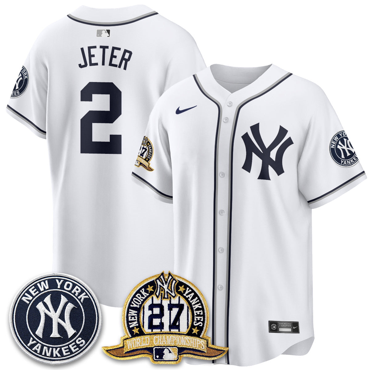 New York Yankees 2026 Black Out Style Vapor Limited Jersey - Stitched