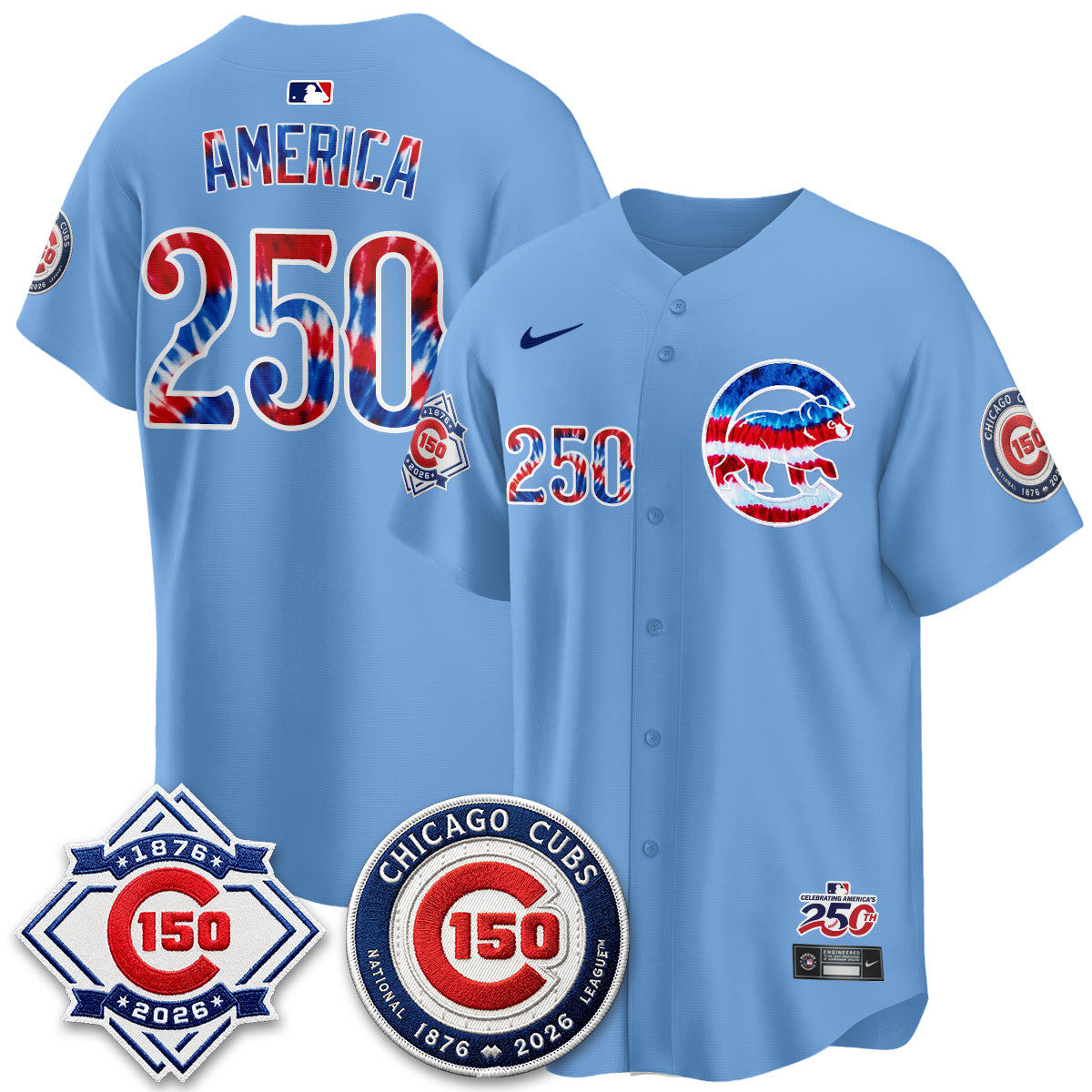 Chicago Cubs 2026 Americana Vapor Limited Jersey - Stitched