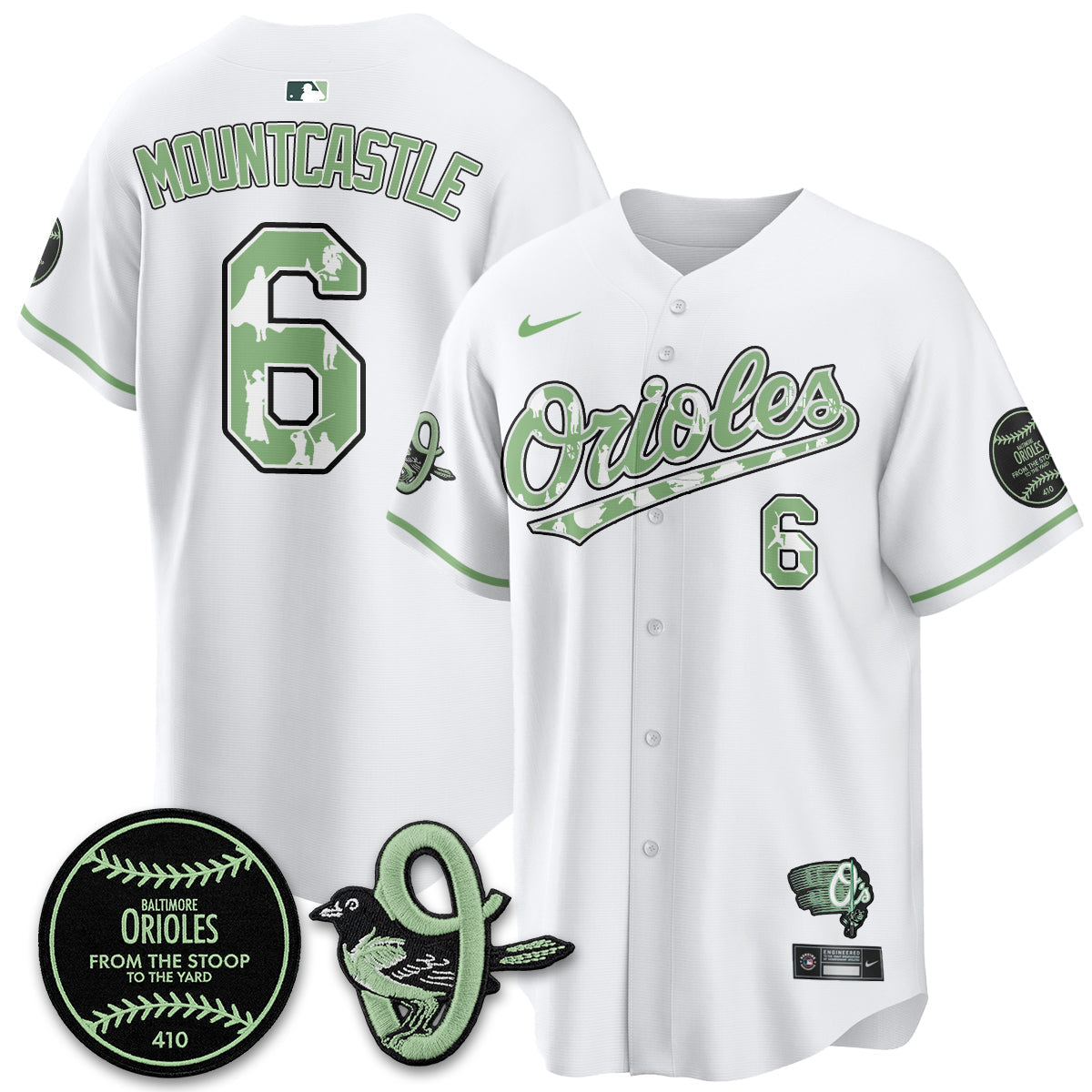Baltimore Orioles x SW Vapor Premier Limited Jersey - Stitched