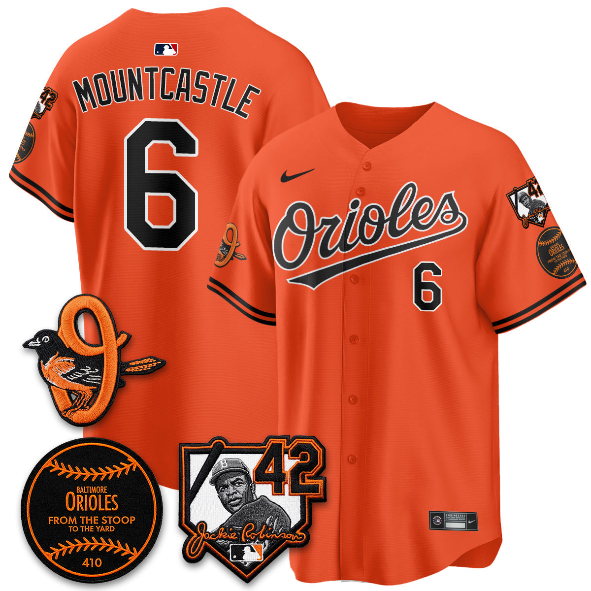 Baltimore Orioles 2026 Jackie Robinson Day Vapor Limited Jersey - Stitched-Cuztomshoes