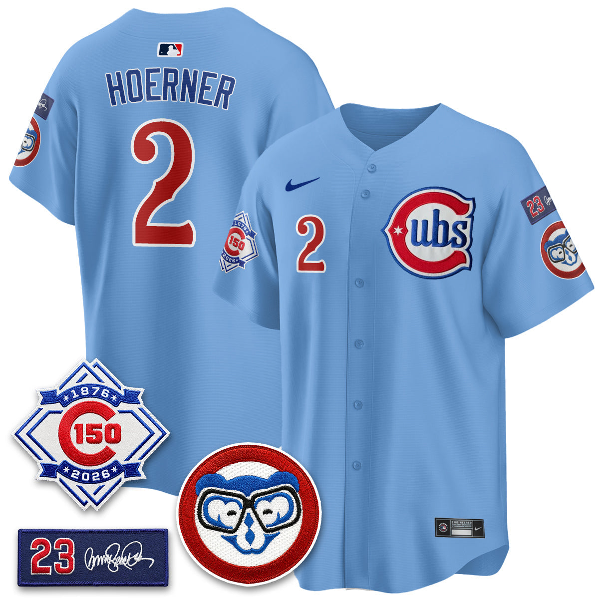 Chicago Cubs 150th Anniversary Holy Cow Vapor Premier Limited Jersey - Stitched