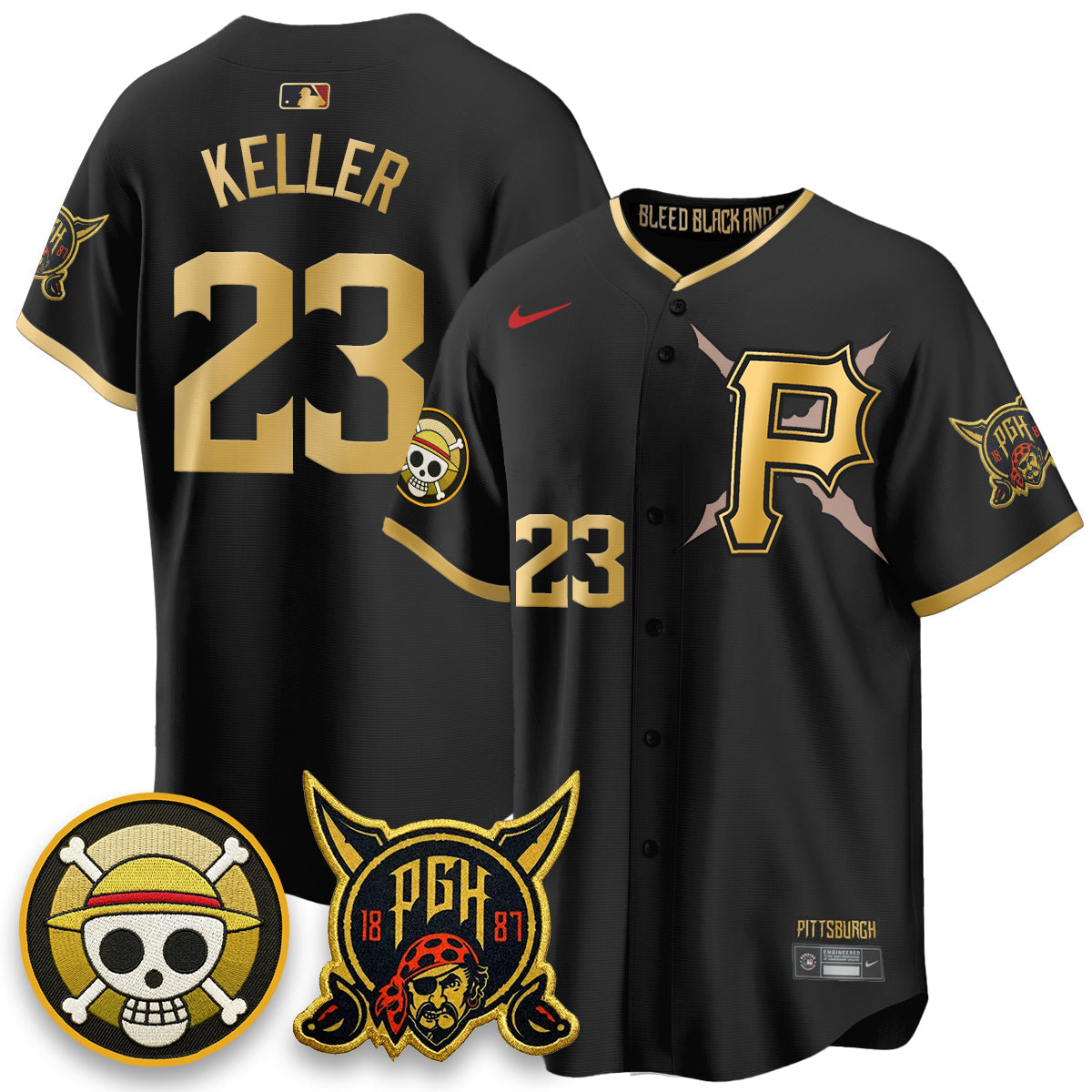 Pittsburgh Pirates 2026 City Connect x OP Vapor Limited Jersey - Stitched