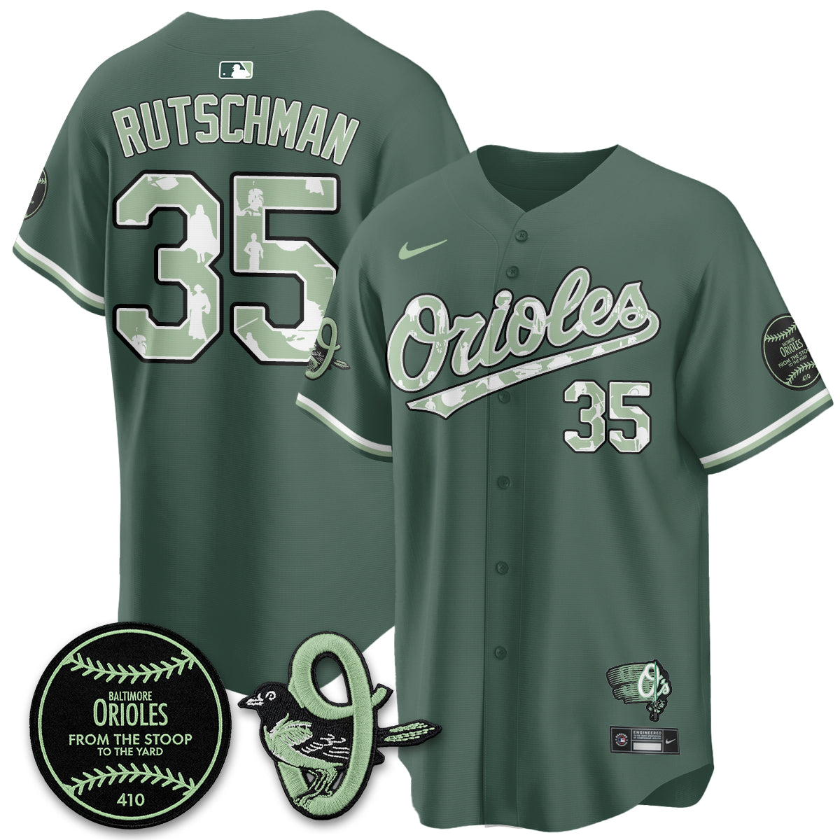 Baltimore Orioles x SW Vapor Premier Limited Jersey - Stitched