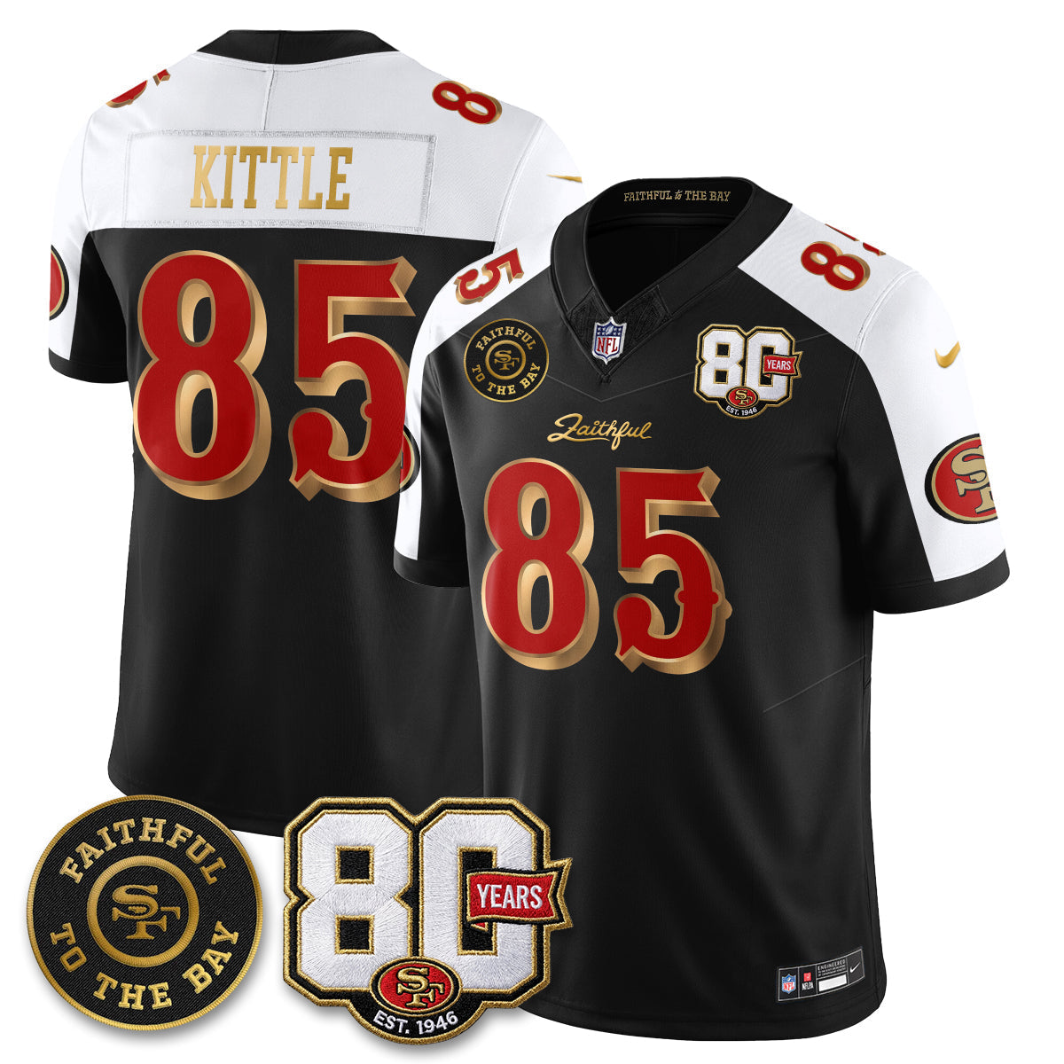 San Francisco Giants “Rivalries” Vapor Limited Jersey - Faithful To The Bay Patch - Stitched