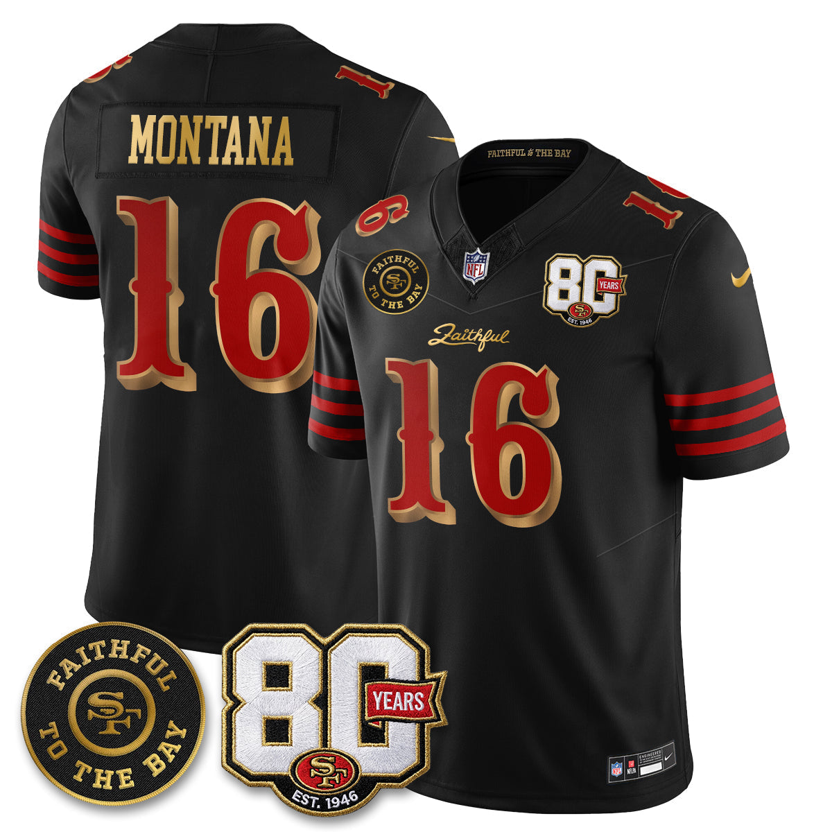 San Francisco Giants “Rivalries” Vapor Limited Jersey - Faithful To The Bay Patch - Stitched