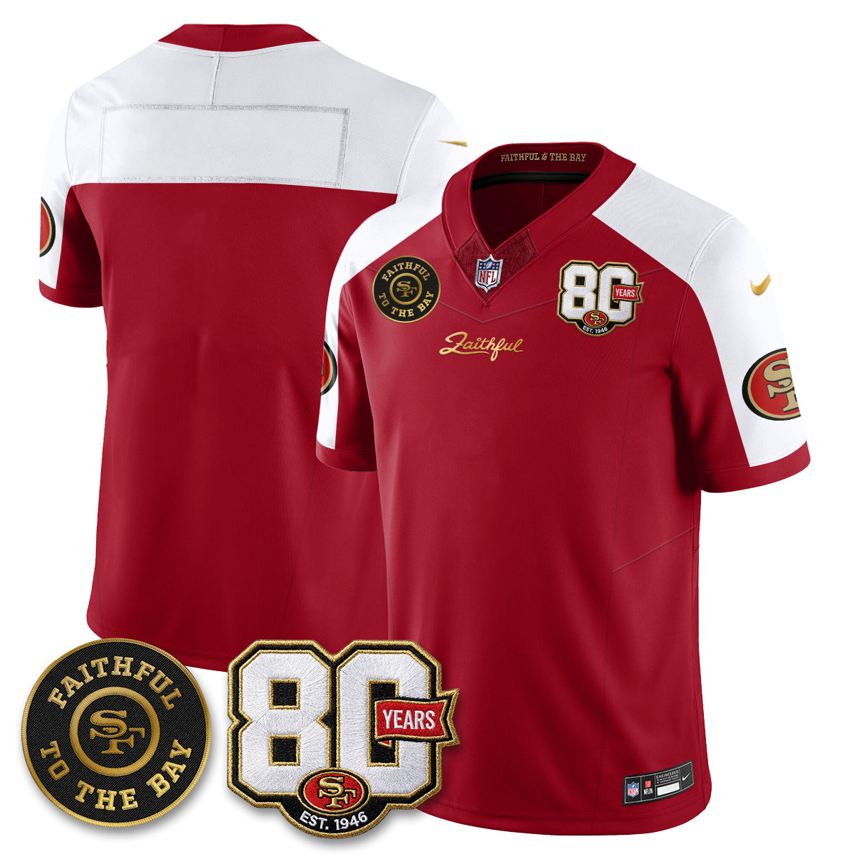 San Francisco Giants “Rivalries” Vapor Limited Jersey - Faithful To The Bay Patch - Stitched