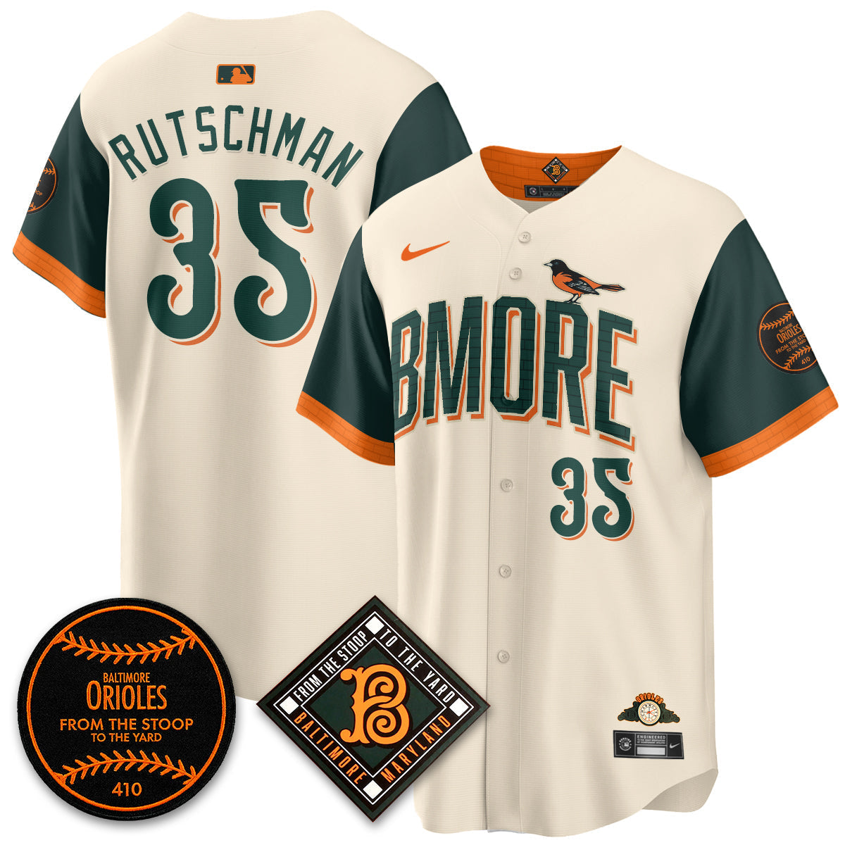 Baltimore Orioles 2026 City Connect Vapor Jersey - Stitched