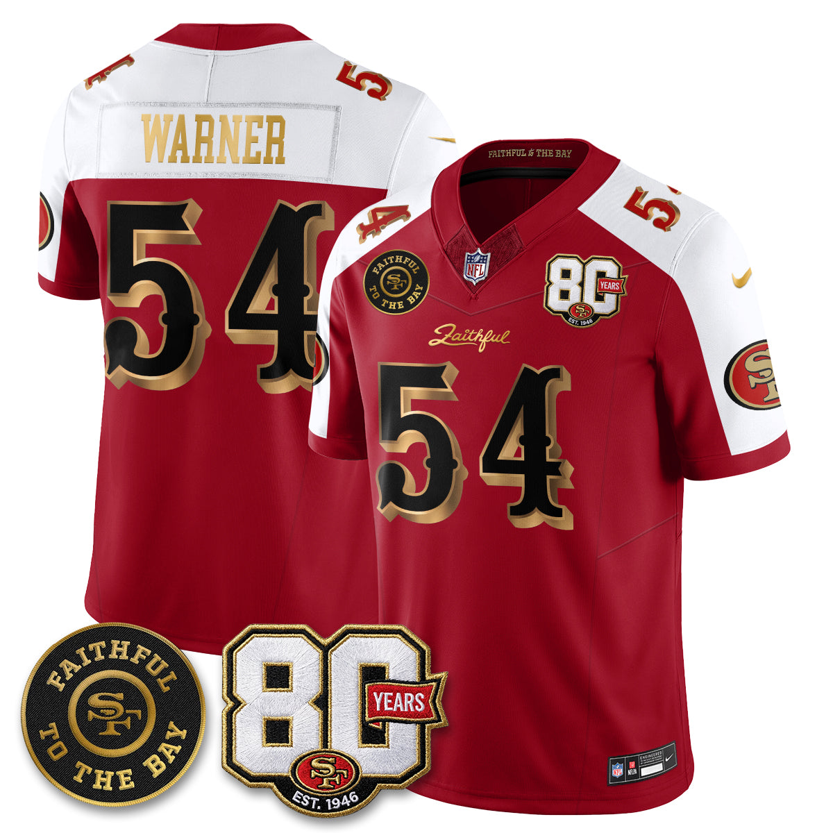 San Francisco Giants “Rivalries” Vapor Limited Jersey - Faithful To The Bay Patch - Stitched